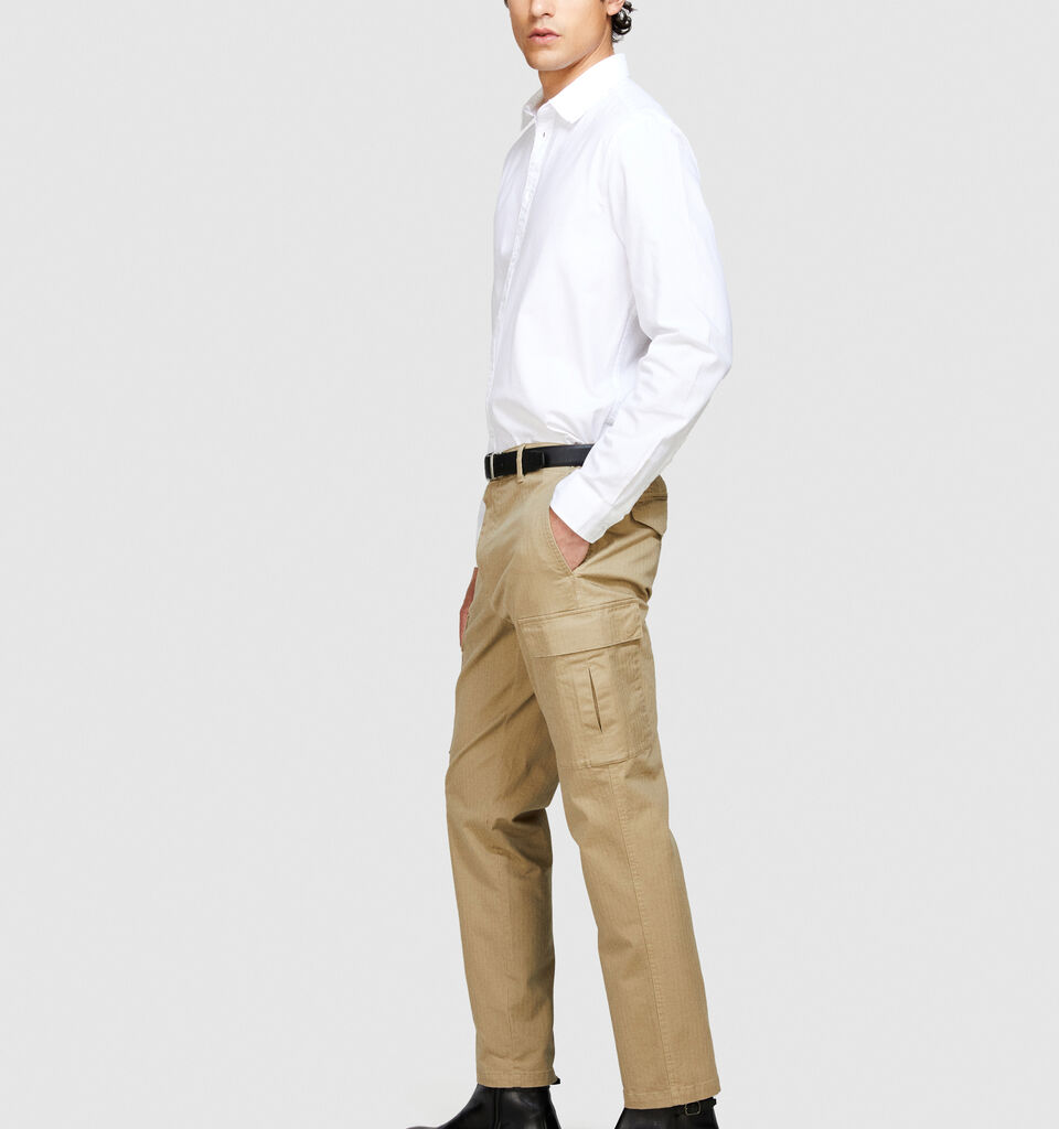 Oxford shirt - men's slim fit shirts - White | Sisley image number 2